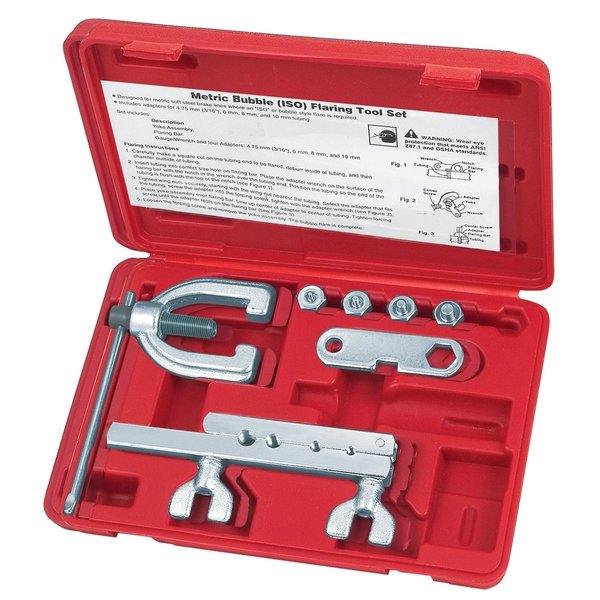 Sg Tool Aid BUBBLE ISO FLARE TOOL KIT W/CS 14825